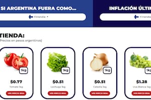 "Si Argentina fuera", el sitio web que muestra cómo serían los precios en Argentina con la inflación de otros países