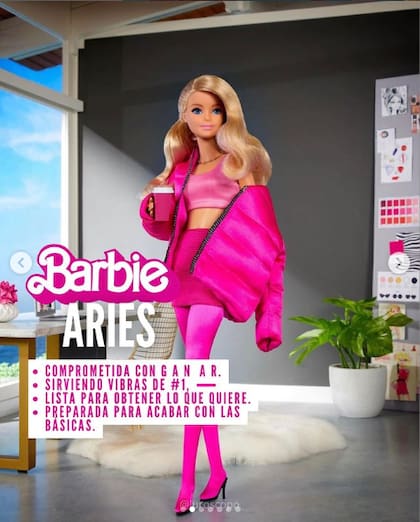 Si Barbie fuera de Aries, usaría un look atrevido y llamativo