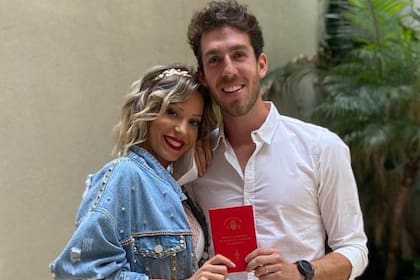 Si bien hoy Noelia Marzol y Ramiro Arias están felizmente casados, la modelo reveló que tuvo que cambiar la fecha original del casamiento por un partido de futbol