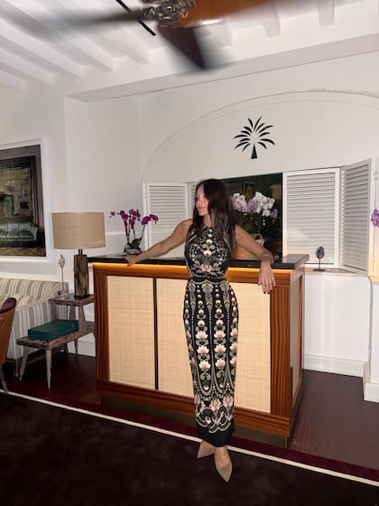 Si bien la modelo posó en solitario, Pepa fue el encargado de fotografiarla (Foto: Instagram @pampitaoficial)
