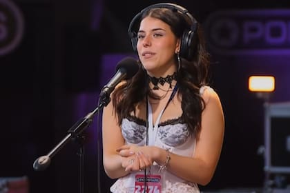 Si bien llegó a presentarse frente al jurado, la joven cantante decidió renunciar al reality para priorizar otro proyecto (Foto: Captura)