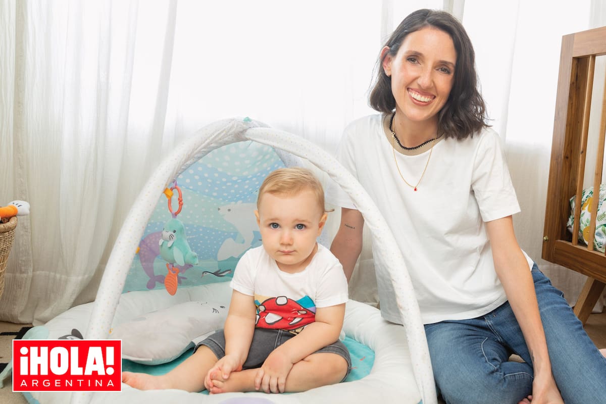 “Si bien me gustaría tener otro hijo, no quiero apurar nada: quiero acompañar a Fermín a dar sus primeros pasos, a disfrutar cuando empiece el jardín…”, dice la diseñadora.
