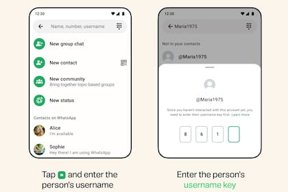 Si creemos que nuestro nombre de usuario en WhatsApp es fácil de deducir, podemos sumar una clave de cuatro dígitos que alguien deberá conocer para poder contactarnos