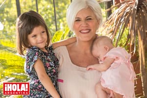 Posa con sus dos hijas y revela el gesto solidario que tuvo Marina Calabró cuando se quedó sin trabajo