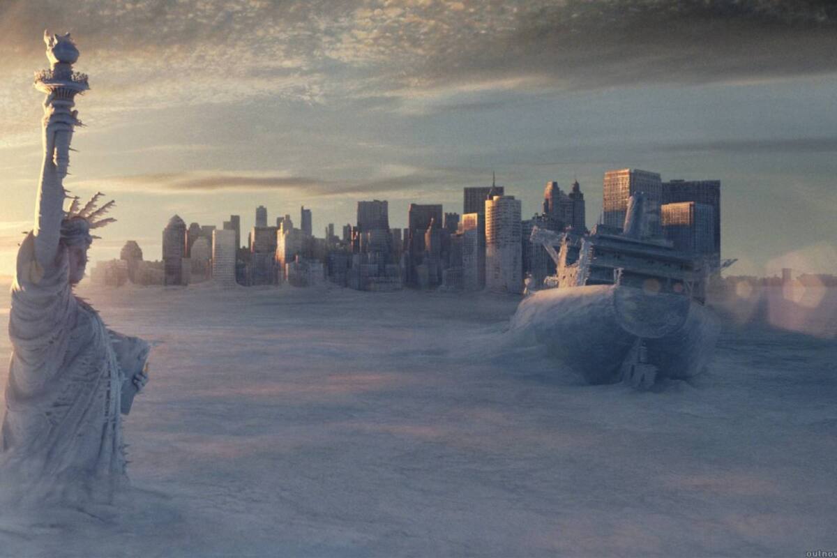 Si la corriente marina afectada se interrumpiera de pronto, los dos lados del Atlántico quedarían congelados