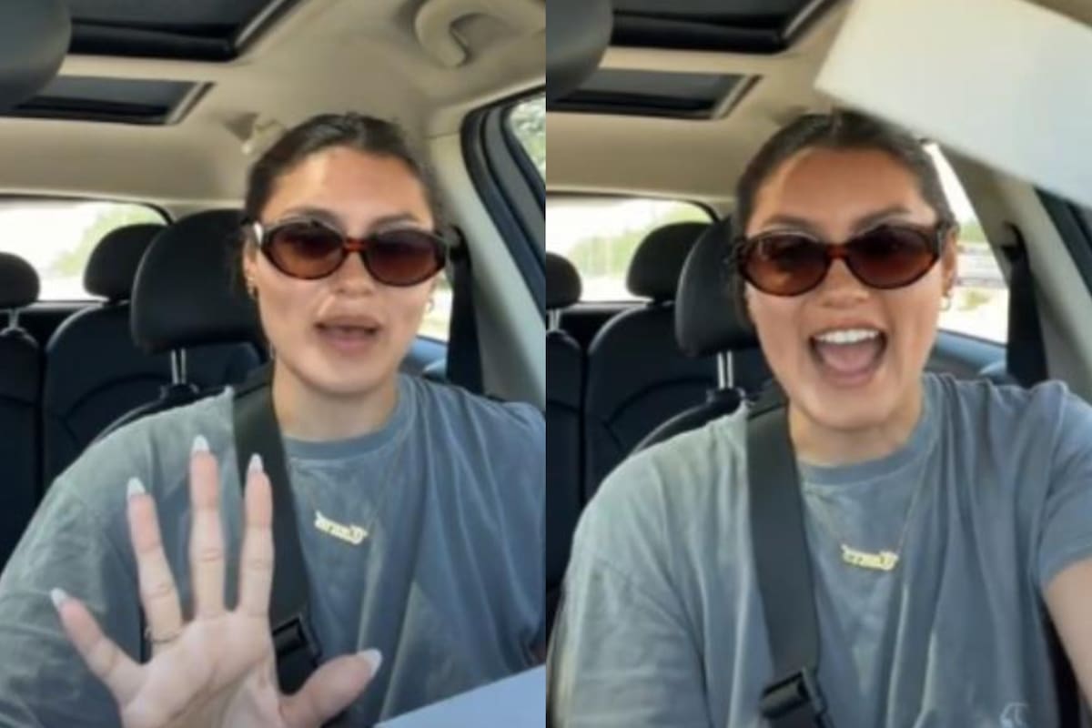 "Si me engaña, está arruinado", fue lo que dijo la mujer al respecto. FOTO: TikTok: @SalamiiQueen