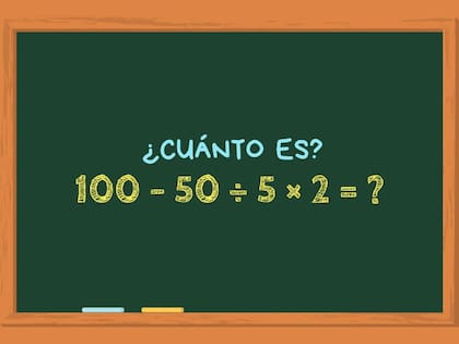 Si olvidamos el orden estricto de las operaciones, esto puede llevarnos a un error garrafal