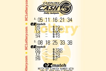 Si otra persona encuentra el boleto ganador de Cash 5, puede cobrar el premio sin necesidad de demostrar su compra