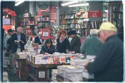 Librería Strand Bookstore, en Nueva York