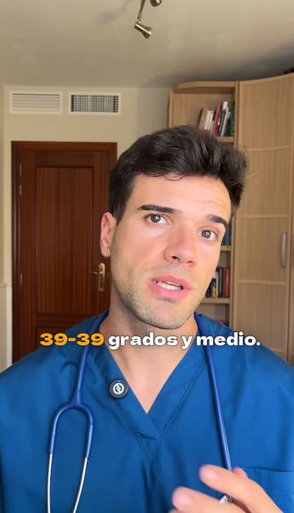 “Si tocás la nariz de tu perro para saber si tiene fiebre, llevas toda la vida comprobándolo mal” (Foto: Captura Instagram/@tuveterinarionline)