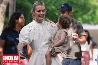 La mamá más rica (y tierna) de España junto a su familia en una exclusiva cita hípica