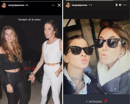 "Siempre de la mano": la China Suárez recordó a su amiga, Sofía Sarkany, a una semana de su muerte