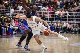 Una remontada memorable de Argentina, con triplazos de un Campazzo que no quiere irse de la NBA