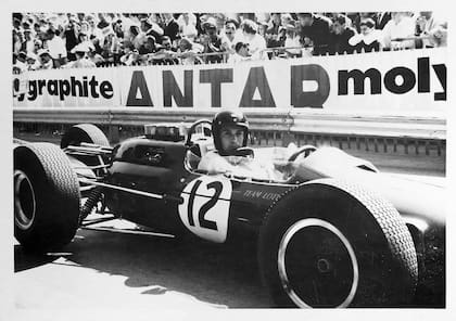 Siempre fiel. A los veloces Lotus de Colin Chapman, con el que formó una dupla casi imbatible en la F1