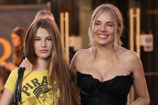 Del parecido de Sienna Miller y su hija al look militar de Brad Pitt para el estreno de su nuevo film