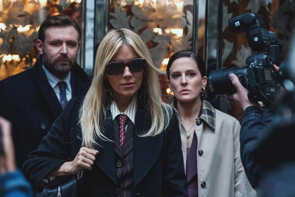 Sienna Miller se enfrenta a Dominic West en Guerra, la miniserie de HBO Max