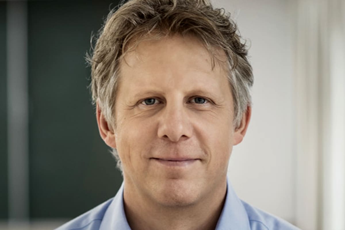 Sierk Poetting, CEO de BioNtech, la compañía alemana que desarrolló la primera vacuna de ARNm contra el Covid-19