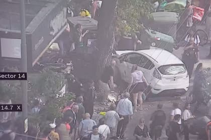 Siete personas resultaron heridas: cuatro fueron hospitalizadas, dos de ellas en grave estado