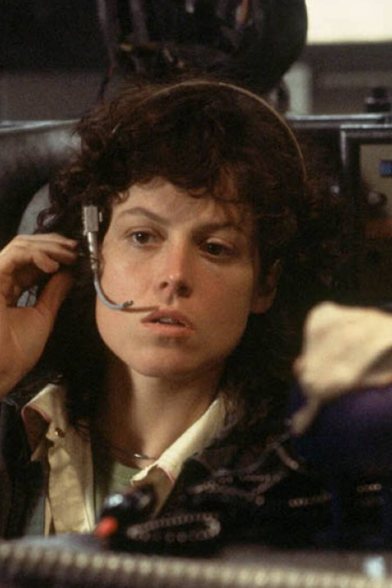 Sigourney Weaver, en una escena de Alien