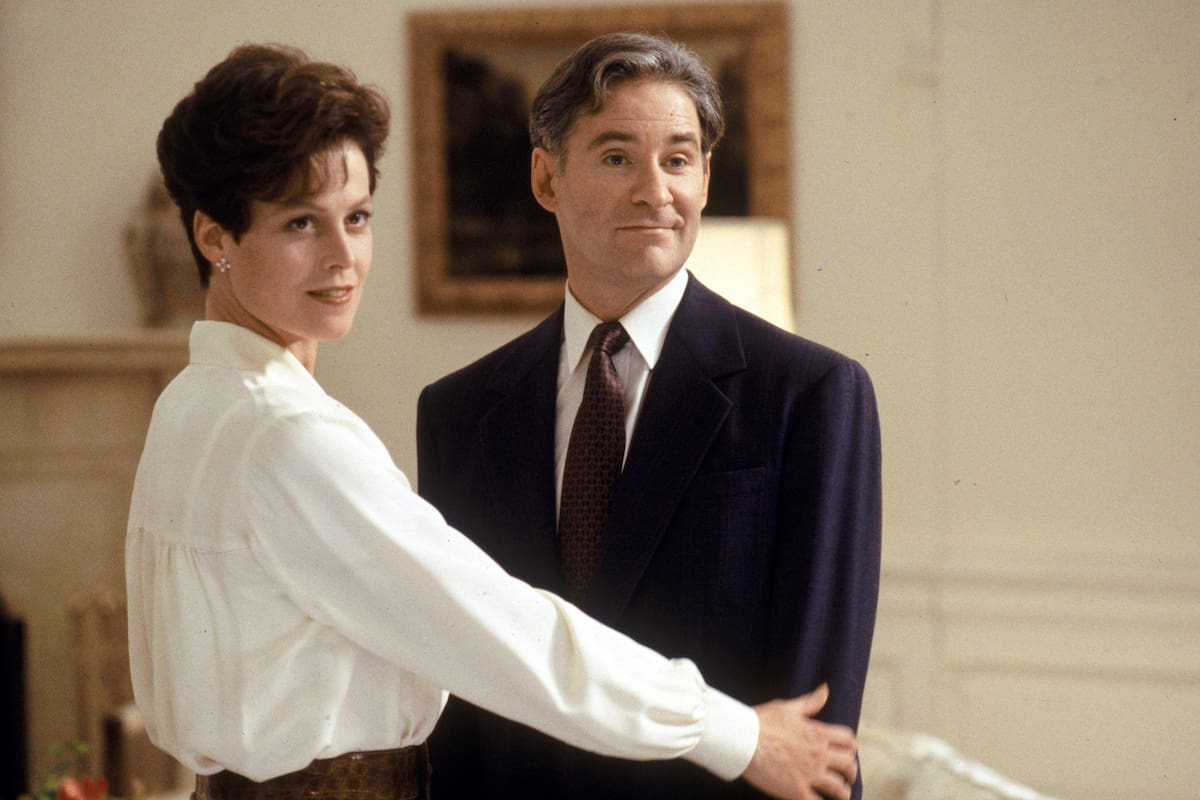 Sigourney Weaver y Kevin Kline en Dave, presidente por un día