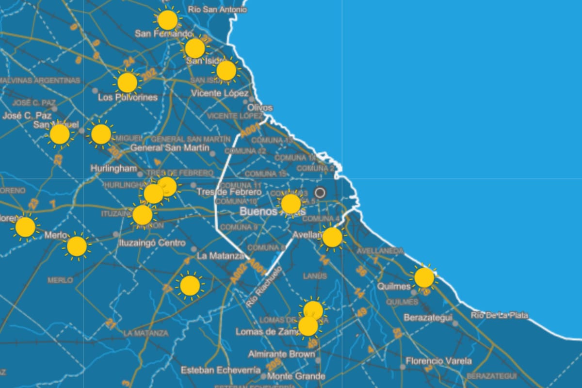 Sigue el cielo despejado por un par de días más