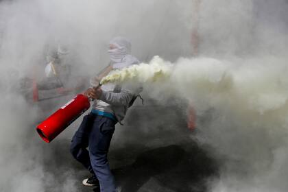 Siguen las protestas en Santiago de Chile