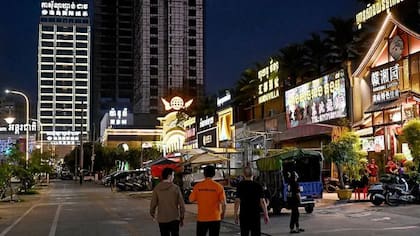 Sihanoukville se ha transformado con la inversión china