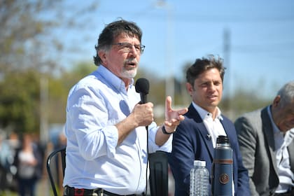 Sileoni y Kicillof en Colón