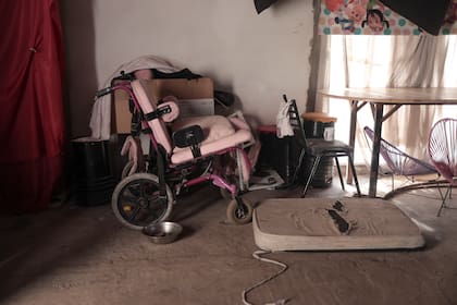 Silla de ruedas como la usada por M