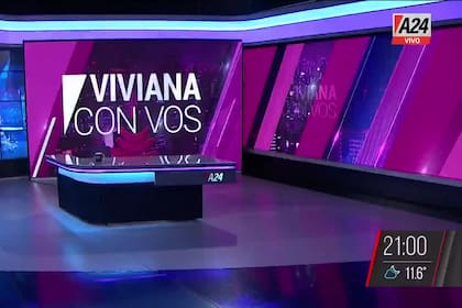 Silla vacía: así comenzó A24 el programa por la ausencia de Viviana Canosa