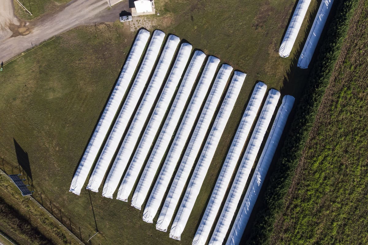 Silos para almacenar cereal
30-04-20
Foto: Marcelo Manera