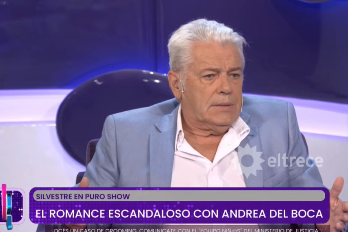 Silvestre recordó su historia de amor con Andrea del Boca y se defendió de las críticas