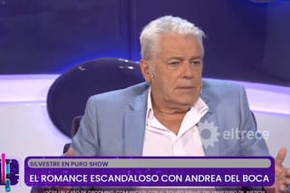Silvestre habló de su relación con Andrea del Boca