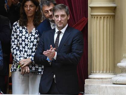 Silvestre Sivori, en la jura de Milei