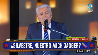 Silvestre tuvo algunos problemas en su presentación en elnueve (Foto: Captura de video)