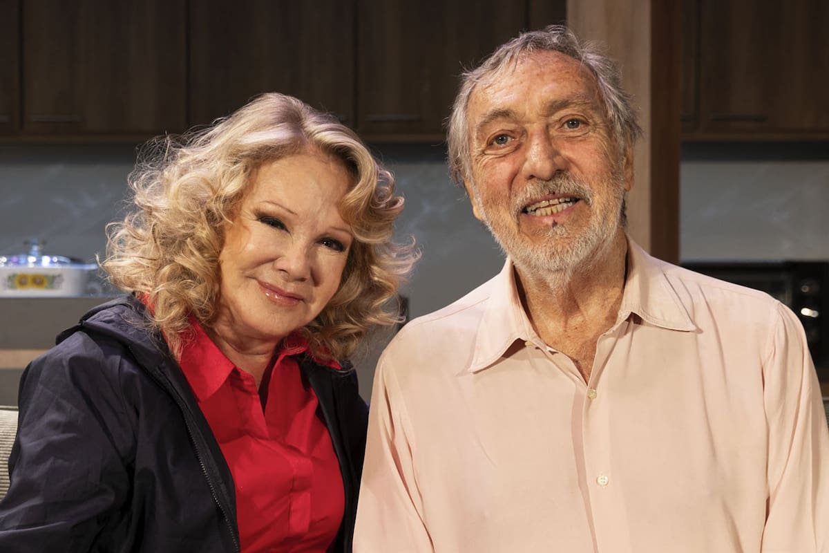 Silveyra y Luis Brandoni protagonizaban la obra "¿Quién es quién?