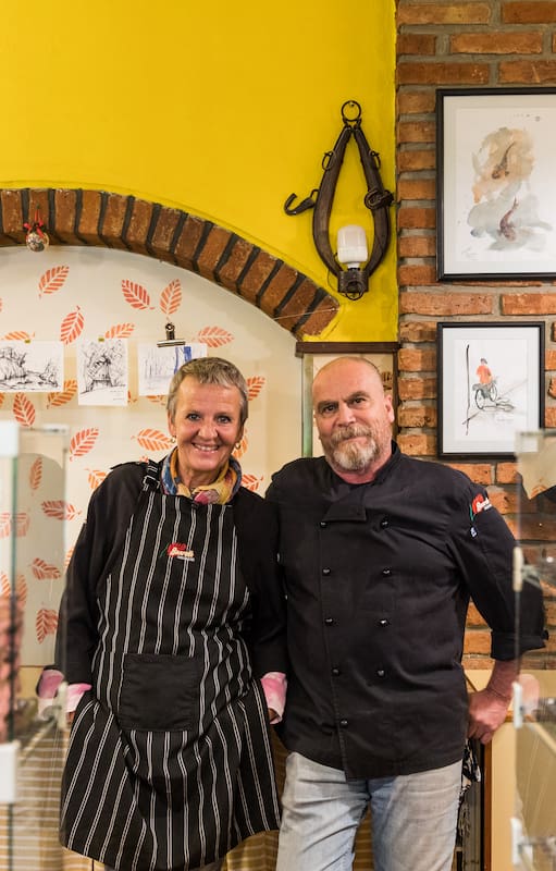 Silvia Benroth y Eduardo Grassi.