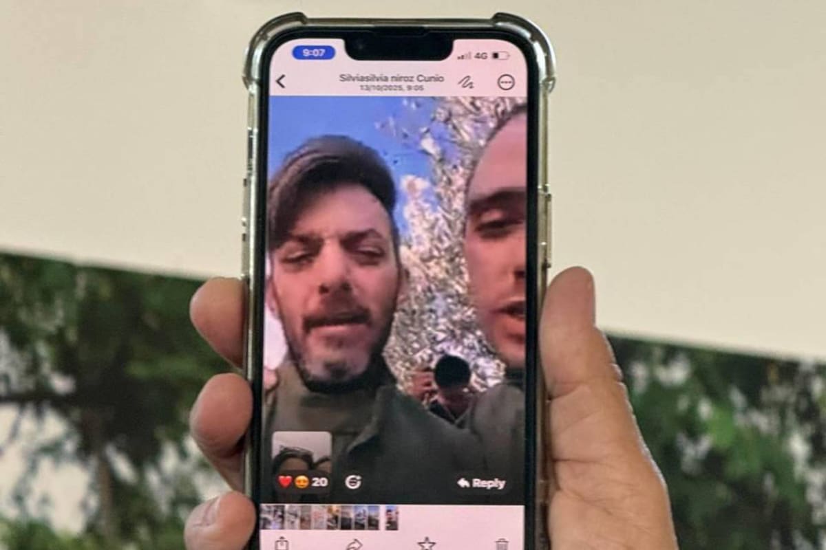 Silvia Cunio compartió imagen de su hijo David en comunicación telefónica con la familia por primera vez después de dos años