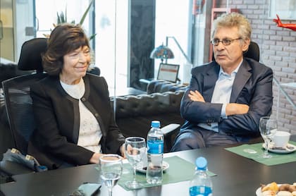 Silvia Gold y Hugo Sigman