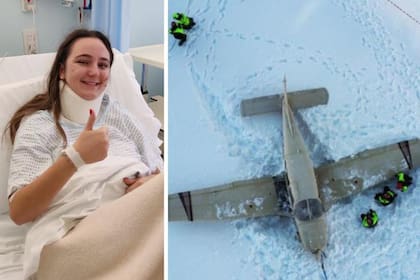 Silvia, la piloto de 22 años que evitó una tragedia con un aterrizaje milagroso en las Dolomitas