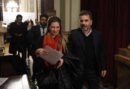 Silvia Lospennato y Cristian Ritondo, de Juntos por el Cambio