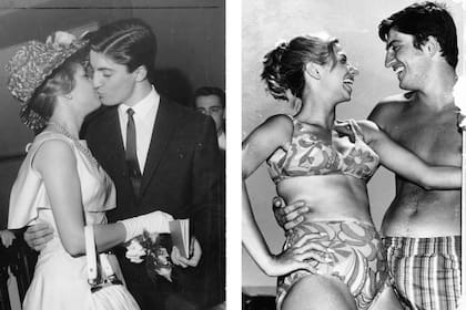 Silvia Merlino y Emilio Comte fueron "la pareja del momento"