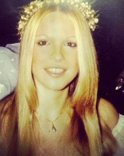 Silvia Süller en sus años más jóvenes. Crédito: Instagram