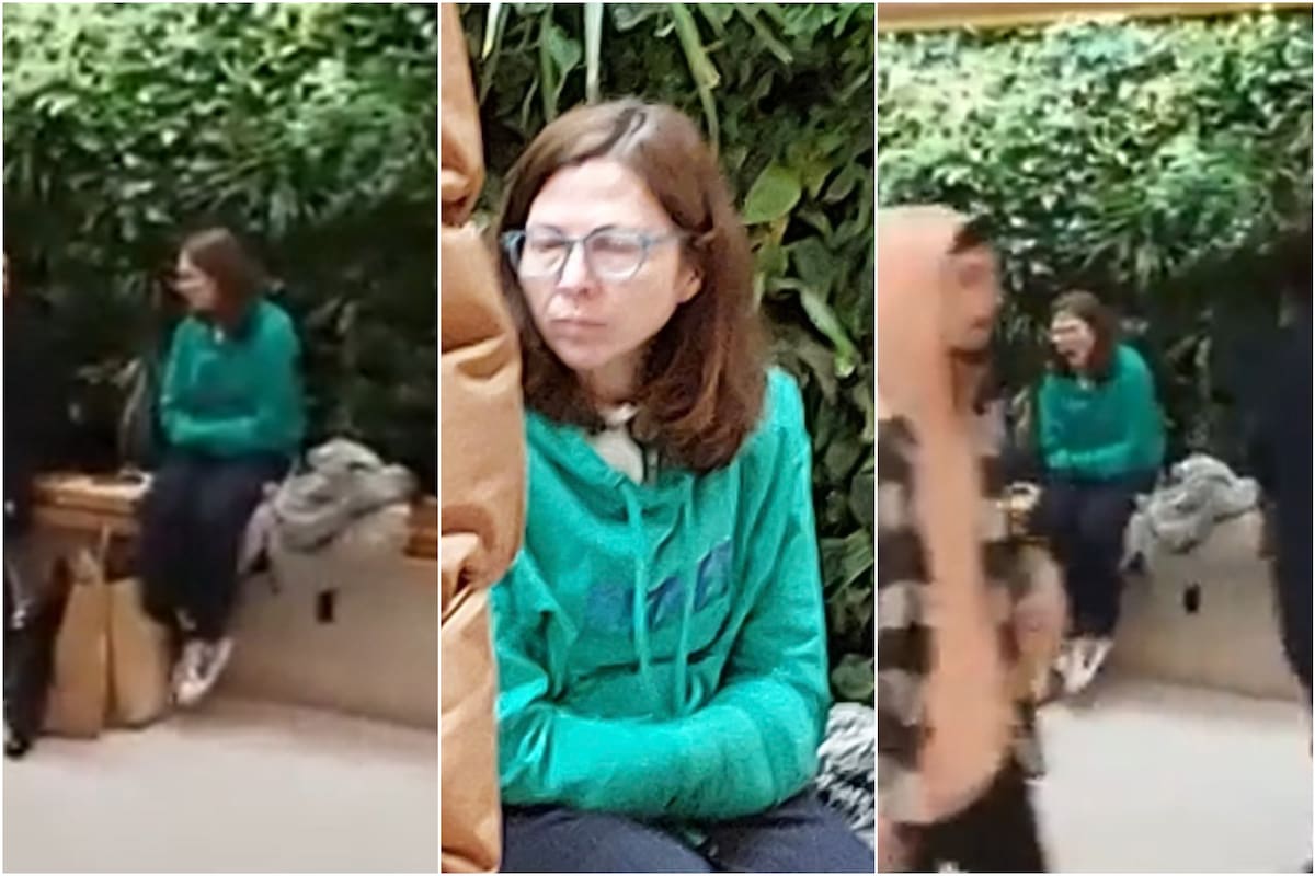 Silvina Batakis en el Apple Store (Foto: Captura de video)