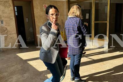 Silvina Carreira, abogada de Alberto Fernández, en Comodoro Py