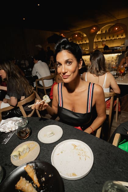 Silvina Escudero fue otra de las invitadas al evento