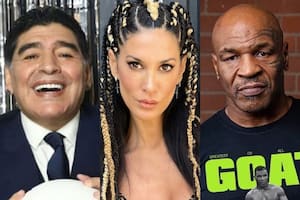 Silvina Escudero recordó el día que Diego Maradona intervino cuando Mike Tyson tuvo una inapropiada actitud con ella (Foto: Archivo / Instagram @escuderosilvina / Instagram)