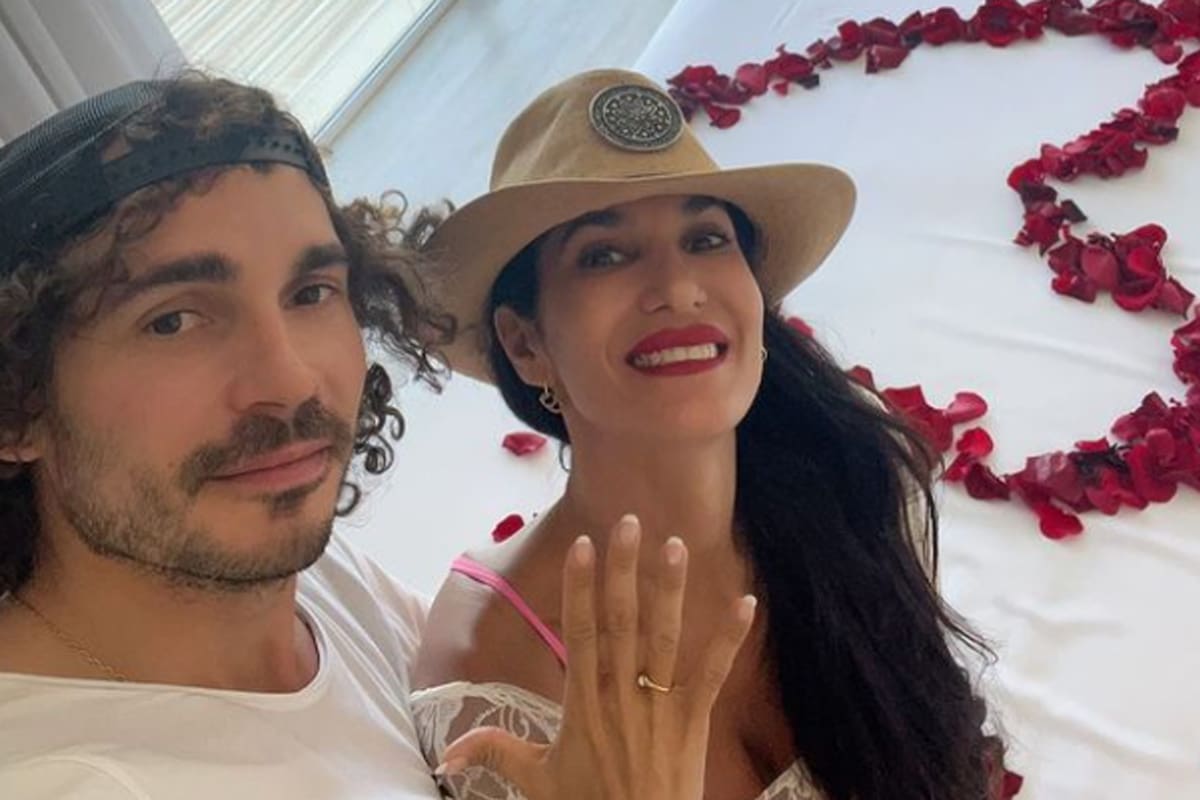Silvina Escudero y Federico se casaron en 2022 tras varios años de noviazgo