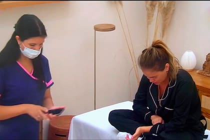 Silvina Luna debió ser internada tras los primeras competencias físicas del programa