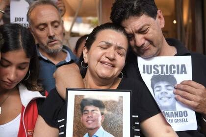 Silvino Báez Sosa dijo también que Graciela, la madre de Fernando, "tomó muy mal" la liberación de Milanesi y Guarino